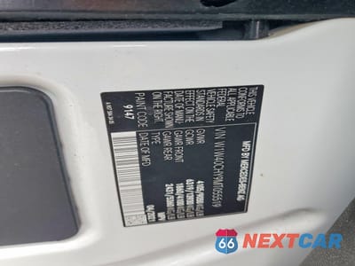 Zdjęcie 12 z 12 samochodu: 2021 MERCEDES-BENZ SPRINTER 2500 VIN:W1W40CHY9MT055519 - miniatura