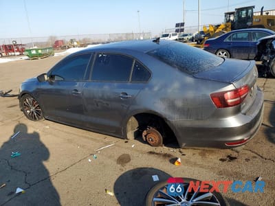 Drugie zdjęcie samochodu z przodu: 2016 VOLKSWAGEN JETTA SPORT VIN:3VWD17AJ3GM259410 - miniatura