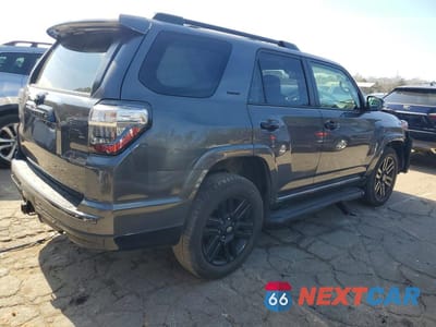 Trzecie zdjęcie samochodu z tyłu: 2021 TOYOTA 4RUNNER NIGHT SHADE VIN:JTEJU5JRXM5876484 - miniatura