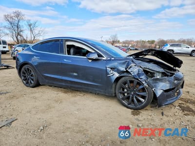 Czwarte zdjęcie samochodu z boku: 2020 TESLA MODEL 3 VIN:5YJ3E1EBXLF790895 - miniatura