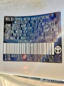 Zdjęcie 13 z 13 samochodu: 2021 TOYOTA COROLLA LE VIN:5YFEPMAE2MP151677 - miniatura