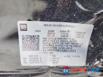 Zdjęcie 14 z 14 samochodu: 2025 BUICK ENCORE GX PREFERRED VIN:KL4AMBSP2SB012621 - miniatura
