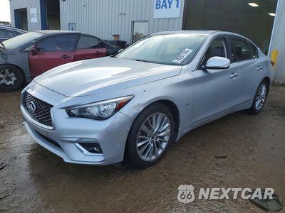 2018 INFINITI Q50 3.0T LUXE JN1EV7AR7JM441666 - główne zdjęcie licytacji z USA - miniatura