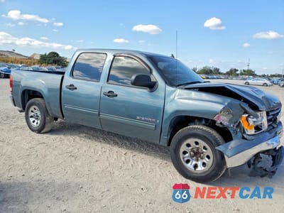 Czwarte zdjęcie samochodu z boku: 2010 GMC SIERRA C1500 SL VIN:3GTRCUEA7AG257421 - miniatura