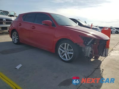 Czwarte zdjęcie samochodu z boku: 2017 LEXUS CT 200 VIN:JTHKD5BH7H2291396 - miniatura