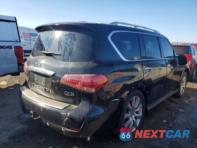 Trzecie zdjęcie samochodu z tyłu: 2012 INFINITI QX56 VIN:JN8AZ2NE4C9015194 - miniatura