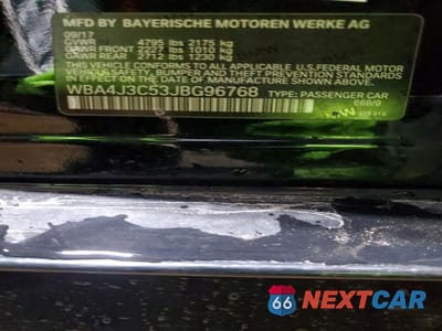 Zdjęcie 13 z 13 samochodu: 2018 BMW 430XI GRAN COUPE VIN:WBA4J3C53JBG96768 - miniatura