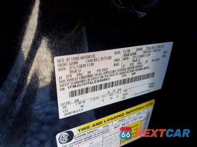 Zdjęcie 13 z 13 samochodu: 2020 FORD EXPEDITION XLT VIN:1FMJU1HT6LEA96863 - miniatura
