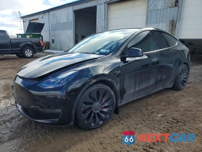 2021 TESLA MODEL Y 5YJYGDEF4MF202222 - główne zdjęcie licytacji z USA - miniatura