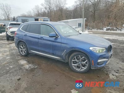 Czwarte zdjęcie samochodu z boku: 2020 BMW X3 XDRIVE30I VIN:5UXTY5C05LLT33231 - miniatura