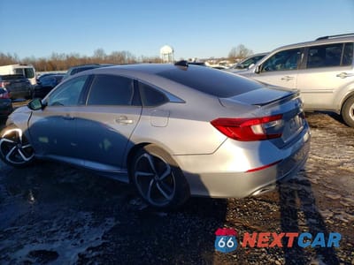 Drugie zdjęcie samochodu z przodu: 2021 HONDA ACCORD SPORT SE VIN:1HGCV1F40MA090590 - miniatura