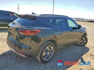 Trzecie zdjęcie samochodu z tyłu: 2023 CHEVROLET BLAZER 2LT VIN:3GNKBCR42PS211799 - miniatura