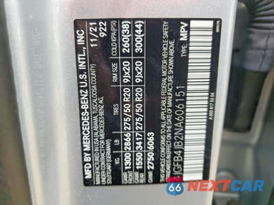 Zdjęcie 13 z 14 samochodu: 2022 MERCEDES-BENZ GLE 350 VIN:4JGFB4JB2NA606151 - miniatura