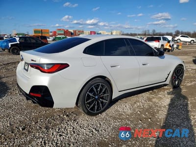 Trzecie zdjęcie samochodu z tyłu: 2024 BMW I4 M50 VIN:WBY33AW08RFS41704 - miniatura