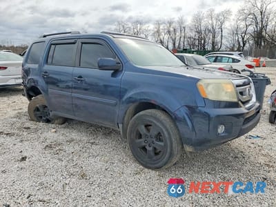 Czwarte zdjęcie samochodu z boku: 2010 HONDA PILOT EXL VIN:5FNYF4H52AB025901 - miniatura