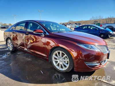 Czwarte zdjęcie samochodu z boku: 2015 LINCOLN MKZ VIN:3LN6L2G93FR603272 - miniatura