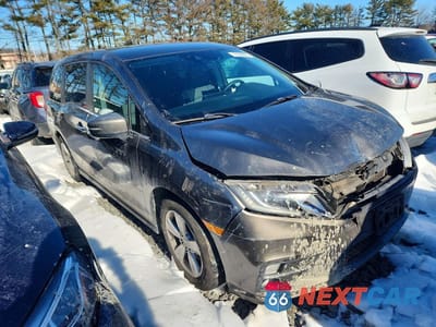 Czwarte zdjęcie samochodu z boku: 2019 HONDA ODYSSEY EX VIN:5FNRL6H52KB131968 - miniatura