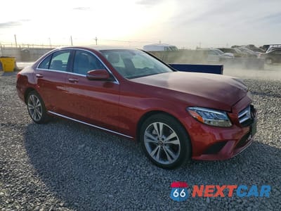 Czwarte zdjęcie samochodu z boku: 2020 MERCEDES-BENZ C 300 4MATIC VIN:W1KWF8EB7LR603096 - miniatura