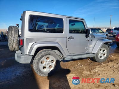 Trzecie zdjęcie samochodu z tyłu: 2015 JEEP WRANGLER SAHARA VIN:1C4AJWBG1FL538759 - miniatura