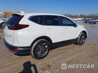 Trzecie zdjęcie samochodu z tyłu: 2021 HONDA CR-V EX VIN:2HKRW2H56MH622757 - miniatura