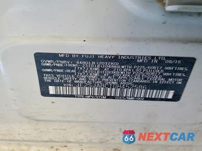 Zdjęcie 12 z 12 samochodu: 2016 SUBARU FORESTER 2.5I VIN:JF2SJABC1GH452586 - miniatura