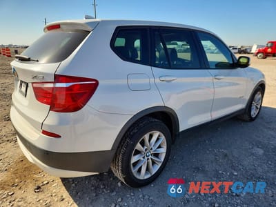 Trzecie zdjęcie samochodu z tyłu: 2014 BMW X3 XDRIVE28I VIN:5UXWX9C50E0D42123 - miniatura