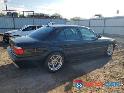 Trzecie zdjęcie samochodu z tyłu: 2001 BMW 740 I AUTOMATIC VIN:WBAGG83461DN84662 - miniatura