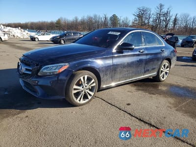 2019 MERCEDES-BENZ C 300 4MATIC 55SWF8EB3KU303035 - główne zdjęcie licytacji z USA - miniatura