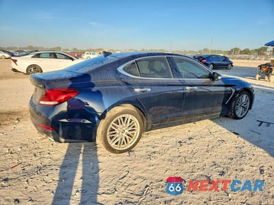 Trzecie zdjęcie samochodu z tyłu: 2020 GENESIS G70 2.0T VIN:KMTG64LA3LU056327 - miniatura