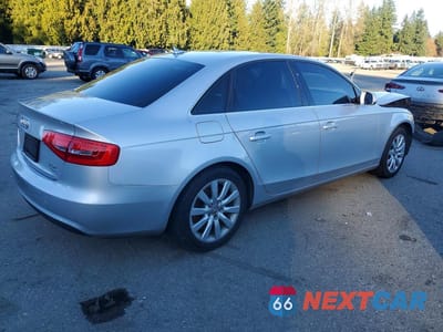 Trzecie zdjęcie samochodu z tyłu: 2013 AUDI A4 PREMIUM VIN:WAUBFAFL4DN004850 - miniatura