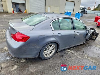 Trzecie zdjęcie samochodu z tyłu: 2013 INFINITI G37 VIN:JN1CV6AP0DM710031 - miniatura