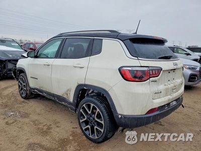 Drugie zdjęcie samochodu z przodu: 2018 JEEP COMPASS LIMITED VIN:3C4NJDCB8JT399302 - miniatura