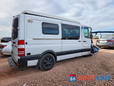 Trzecie zdjęcie samochodu z tyłu: 2013 MERC SPRINTER 2500 CG V 4 VIN:WD3PE7CC2D5789320 - miniatura