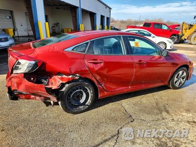 Trzecie zdjęcie samochodu z tyłu: 2021 HONDA CIVIC LX VIN:2HGFC2F67MH508929 - miniatura