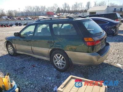 Drugie zdjęcie samochodu z przodu: 2003 SUBARU LEGACY OUTBACK VIN:4S3BH665837651038 - miniatura