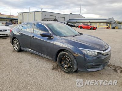 Czwarte zdjęcie samochodu z boku: 2018 HONDA CIVIC LX VIN:2HGFC2F58JH569788 - miniatura