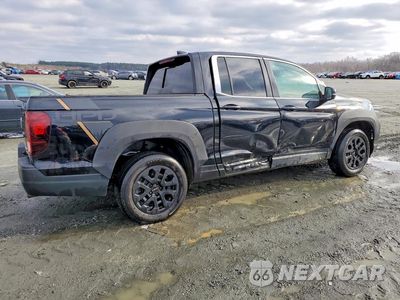 Trzecie zdjęcie samochodu z tyłu: 2023 HONDA RIDGELINE RTL VIN:5FPYK3F57PB042296 - miniatura