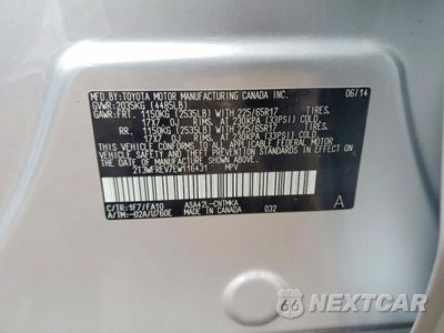 Zdjęcie 12 z 12 samochodu: 2014 TOYOTA RAV4 XLE VIN:2T3WFREV7EW116431 - miniatura