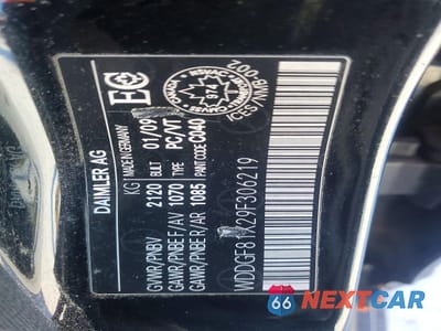 Zdjęcie 12 z 12 samochodu: 2009 MERCEDES-BENZ C 300 4MATIC VIN:WDDGF81X29F306219 - miniatura