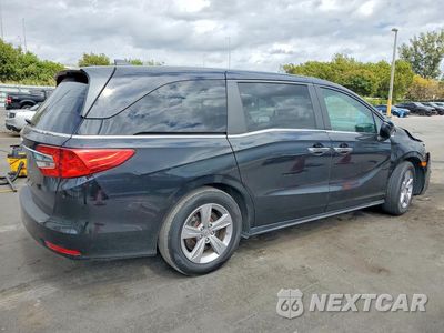 Trzecie zdjęcie samochodu z tyłu: 2019 HONDA ODYSSEY EXL VIN:5FNRL6H75KB132811 - miniatura