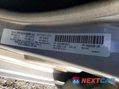 Zdjęcie 12 z 12 samochodu: 2015 CHRYSLER 200 LIMITED VIN:1C3CCCAB0FN631711 - miniatura