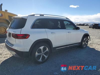 Trzecie zdjęcie samochodu z tyłu: 2024 MERCEDES-BENZ GLB CLASS VIN:W1N4M4HB9RW352970 - miniatura