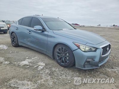Czwarte zdjęcie samochodu z boku: 2018 INFINITI Q50 VIN:JN1EV7AP4JM357688 - miniatura