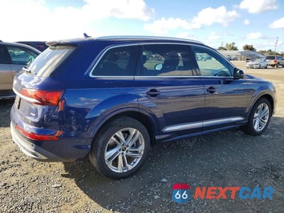 Trzecie zdjęcie samochodu z tyłu: 2021 AUDI Q7 PREMIUM VIN:WA1AXAF7XMD031839 - miniatura