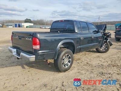 Trzecie zdjęcie samochodu z tyłu: 2001 DODGE DAKOTA QUAD VIN:1B7HG2AN61S316660 - miniatura