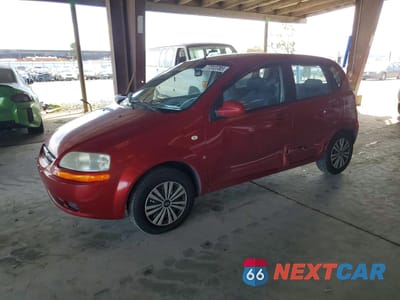 2008 CHEVROLET AVEO BASE KL1TD66688B073561 - główne zdjęcie licytacji z USA - miniatura