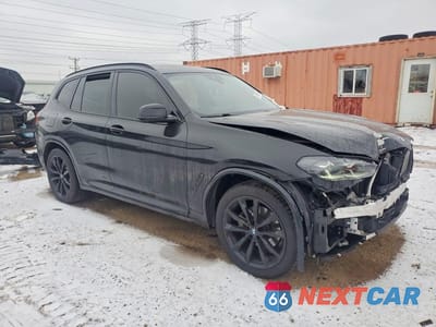Czwarte zdjęcie samochodu z boku: 2023 BMW X3 XDRIVE30I VIN:5UX53DP04P9N54673 - miniatura