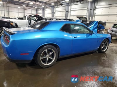 Trzecie zdjęcie samochodu z tyłu: 2015 DODGE CHALLENGER SXT PLUS VIN:2C3CDZBT1FH910102 - miniatura