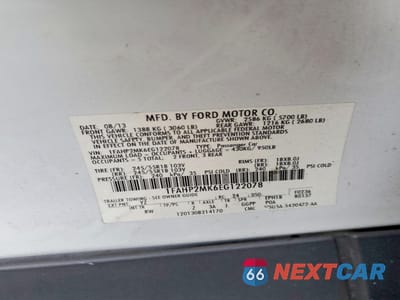 Zdjęcie 12 z 12 samochodu: 2014 FORD TAURUS POLICE INTERCEPTOR VIN:1FAHP2MK6EG122078 - miniatura