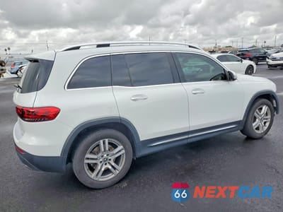 Trzecie zdjęcie samochodu z tyłu: 2020 MERCEDES-BENZ GLB 250 VIN:W1N4M4GB3LW039857 - miniatura